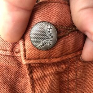 Free People Skinny Jeans in Dusty Rose